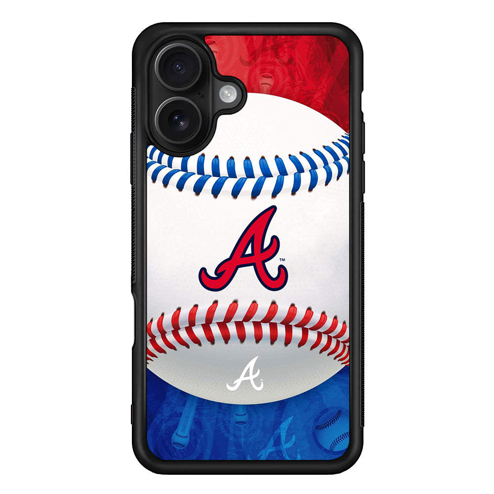 Atlanta Braves Ball iPhone 16 Case - Oxvistore