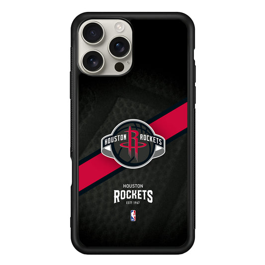 Houston Rockets Logo iPhone 16 Pro Max Case | Stylish Protective Case for iPhone 16 Pro Max