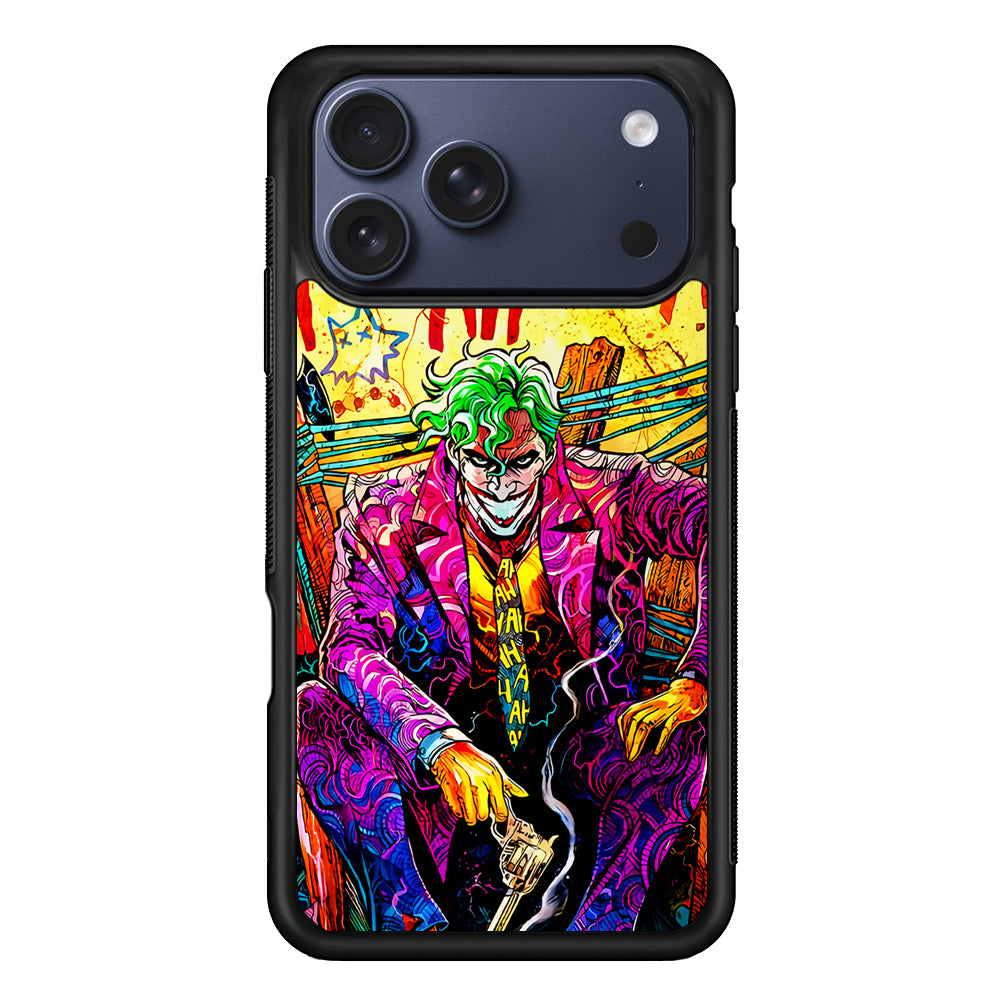 Joker Comics Colorful iPhone 17 Pro Max Case | Slim Protective Cover for iPhone 17 Pro Max