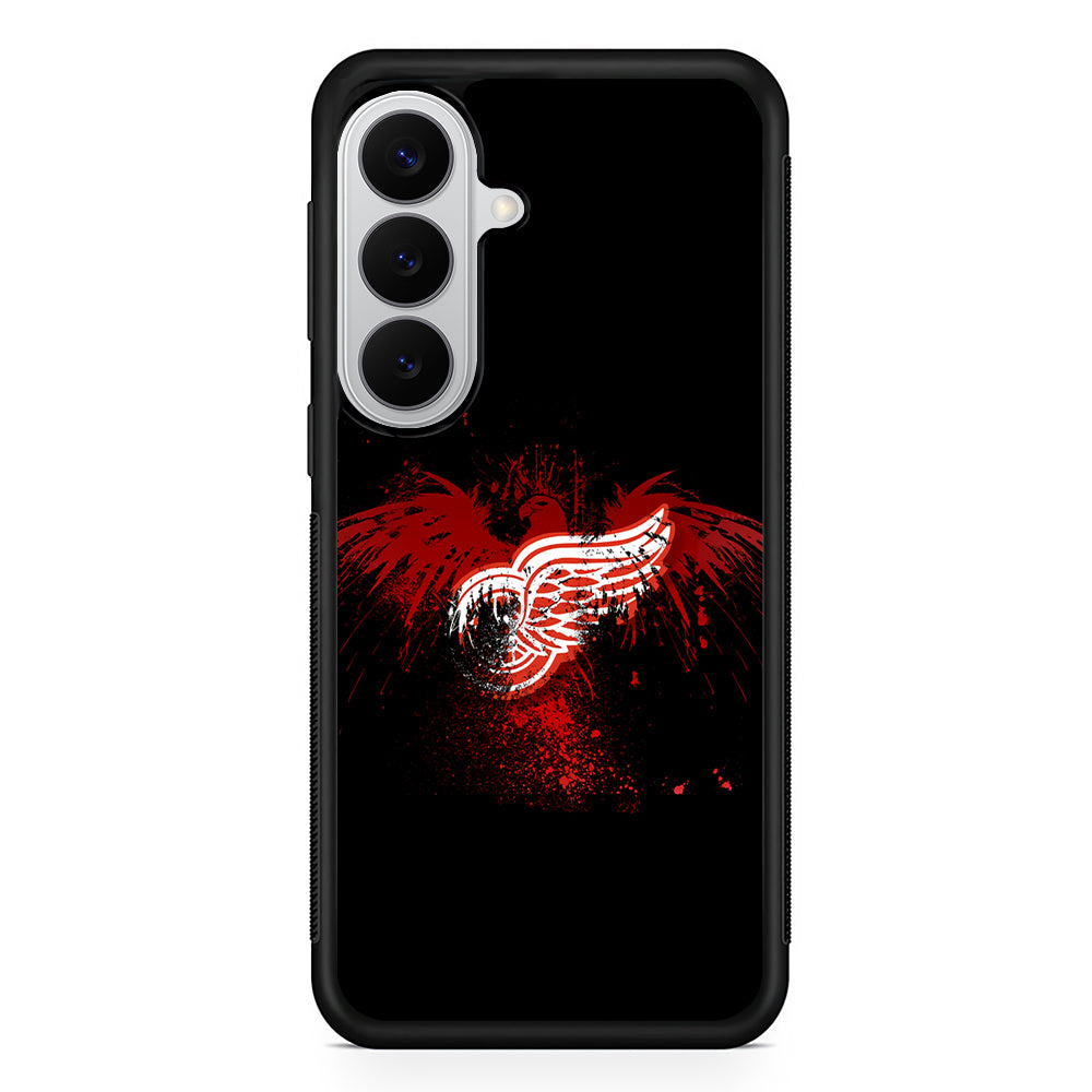 Detroit Red Wings Eagle Samsung Galaxy S26 Case | Protective Rubber Cover