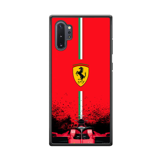 Ferrari Luxury Car Logo Samsung Galaxy Note 10 Plus Case | Slim Rubber Case for Samsung Galaxy Note 10 Plus