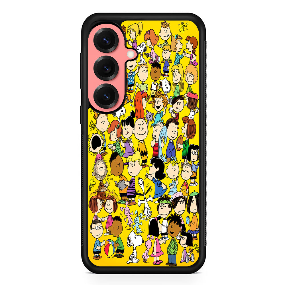 The Charlie Brown and Friends Peanuts Samsung Galaxy S25 Case | Protective Case for Samsung Galaxy S25