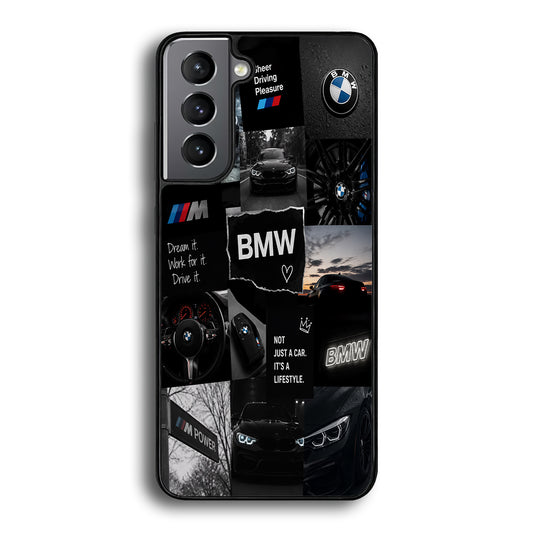 BMW M4 Cinematic Collage Samsung Galaxy S22 Case | Slim Rubber Case for Samsung Galaxy S22