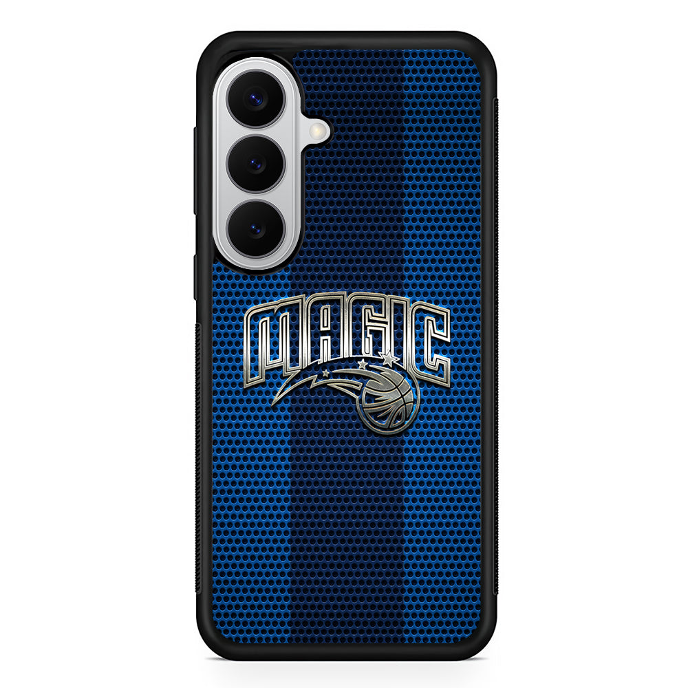 Orlando Magic Silver Samsung Galaxy S26 Case | Protective Rubber Cover