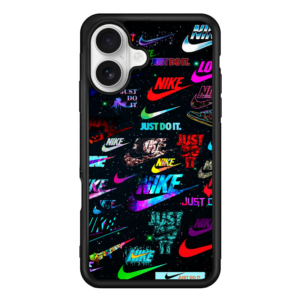 Cool Nike Logo Galaxy iPhone 16 Plus Case – Slim Fit Protective Phone Case