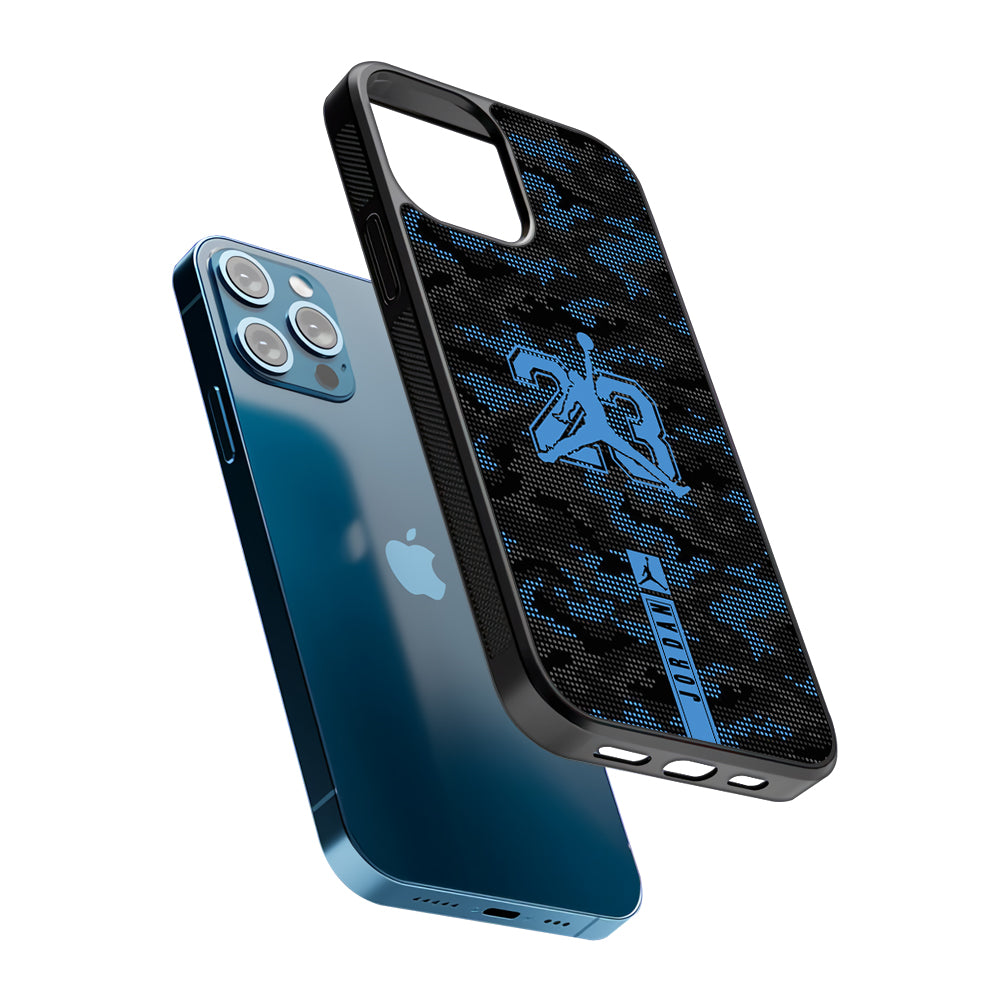 Air Jordan Freckles of Camouflage 2D Rubber Phone Case | Slim Protective Phone Case