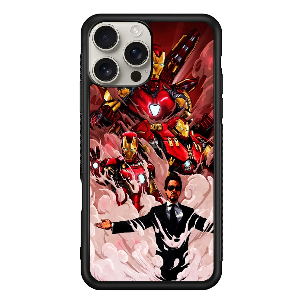 Legend Tony Stark Iron Man iPhone 16 Pro Max Case | Stylish Protective Case for iPhone 16 Pro Max