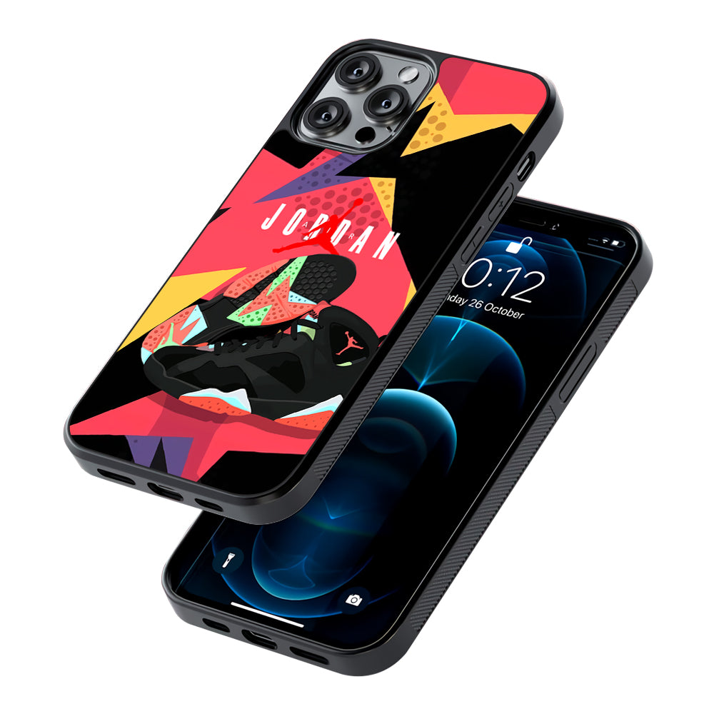 Air Jordan Milestones of Scramble 2D Rubber Phone Case | Slim Protective Phone Case