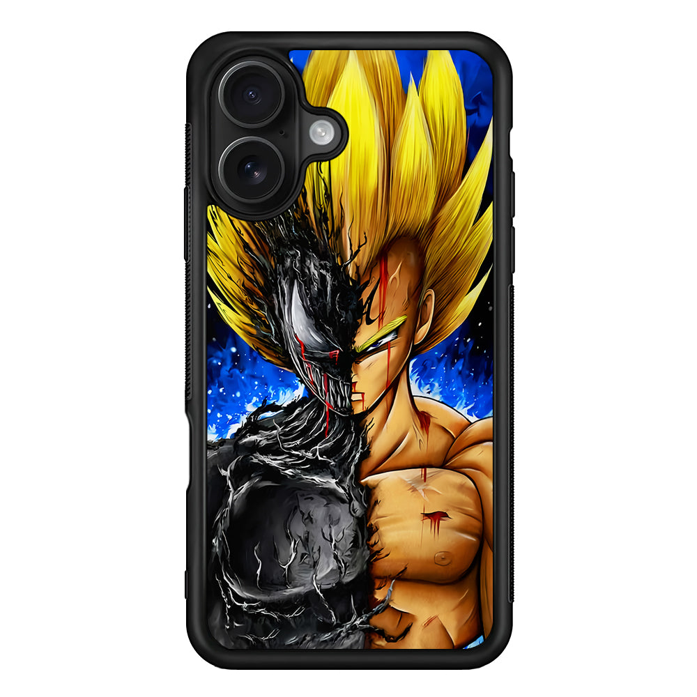 Venom X Vegeta Fusion iPhone 16 Case - Oxvistore