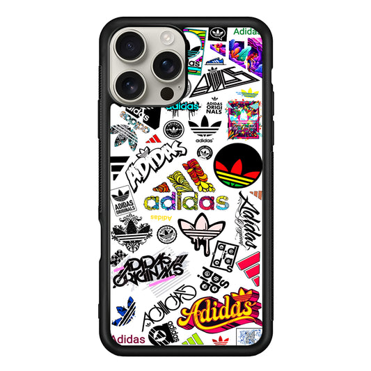 Cool Adidas Logo Collection iPhone 16 Pro Max Case | Durable Everyday Protective Cover