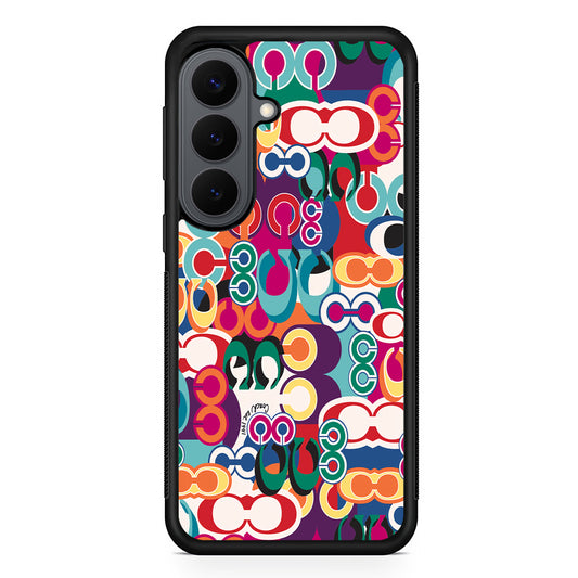 Coach Colorful Samsung Galaxy S26 Plus Case | Slim Rubber Case for Samsung Galaxy S26 Plus
