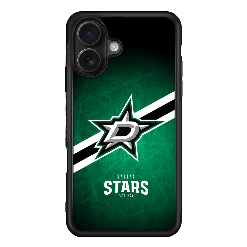 Dallas Stars Logo iPhone 16 Case - Oxvistore