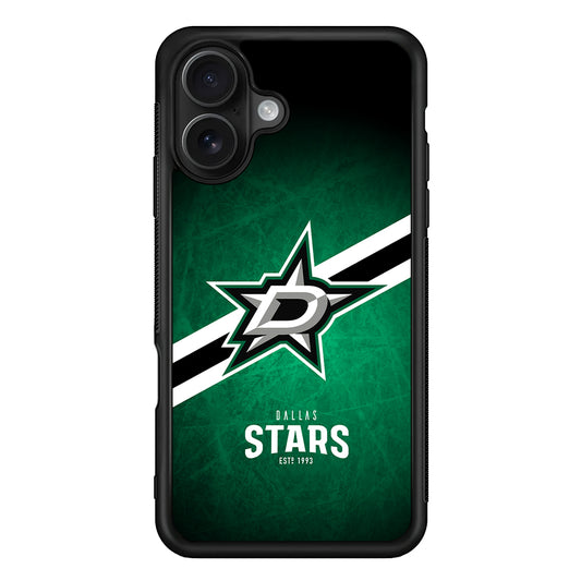 Dallas Stars Logo iPhone 16 Case - Oxvistore