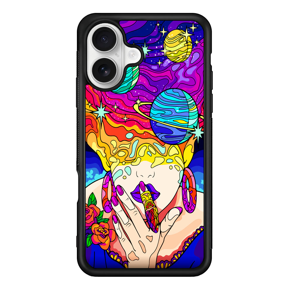 Art of Mind Planetary iPhone 16 Plus Case | Durable Protective Rubber Cover