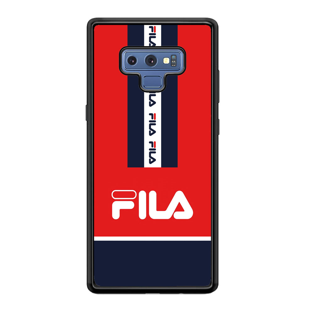 Fila Suit of Identity Samsung Galaxy Note 9 Case | Slim Rubber Case for Samsung Galaxy Note 9