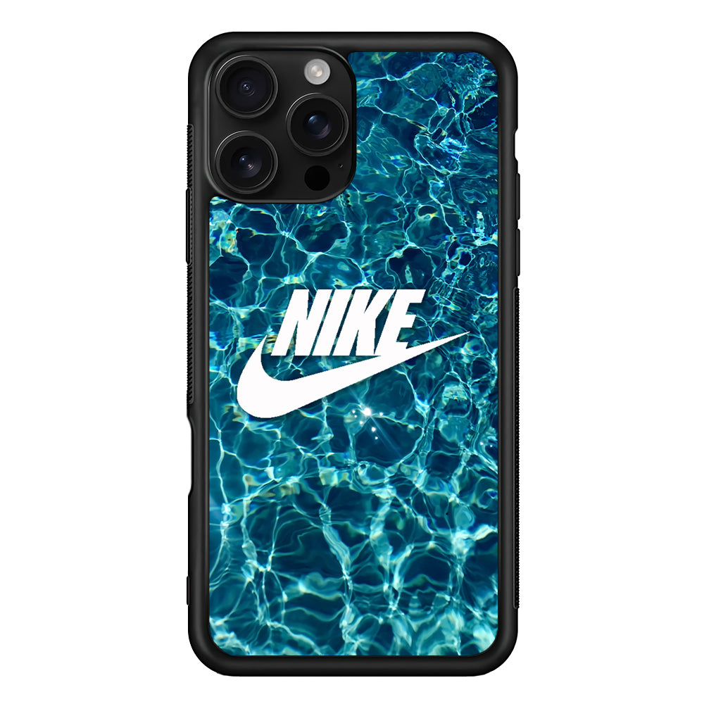 Nike Lots of Water iPhone 16 Pro Case - Stylish Protective Cover for iPhone 16 Pro