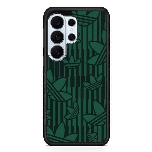 Adidas Dark Green Pattern Samsung Galaxy S26 Ultra Case | Protective Phone Cover