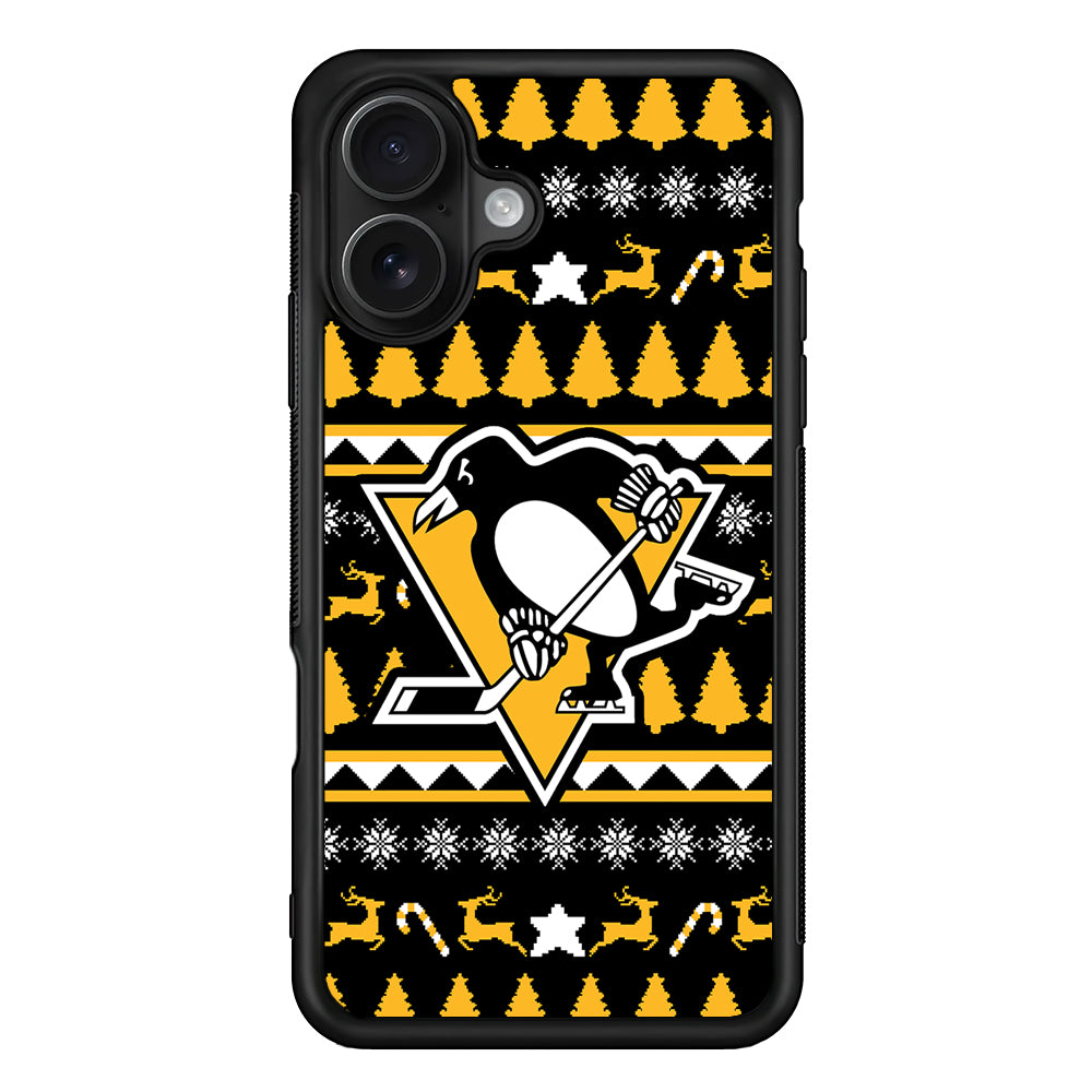 Pittsburgh Penguins Logo iPhone 16 Case - Oxvistore