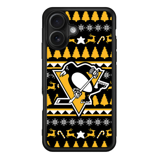 Pittsburgh Penguins Logo iPhone 16 Case - Oxvistore