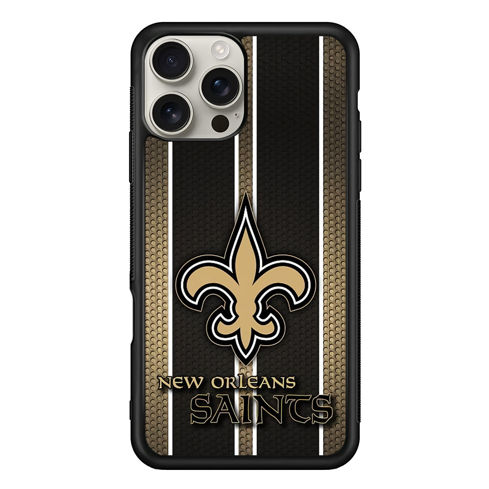 New Orleans Saints Logo iPhone 16 Pro Max Case | Stylish Protective Case for iPhone 16 Pro Max