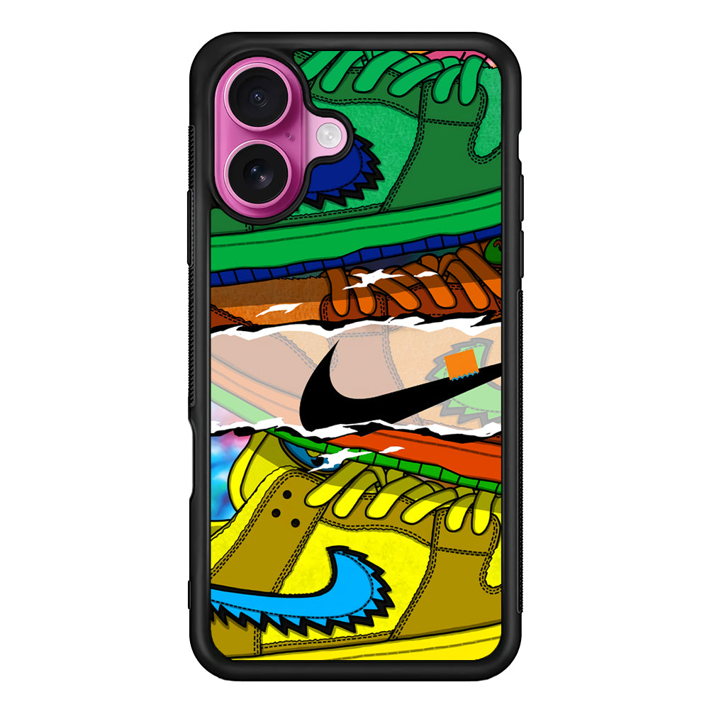 Nike Hippie Velvet iPhone 17 Case - Slim Rubber Case for iPhone 17