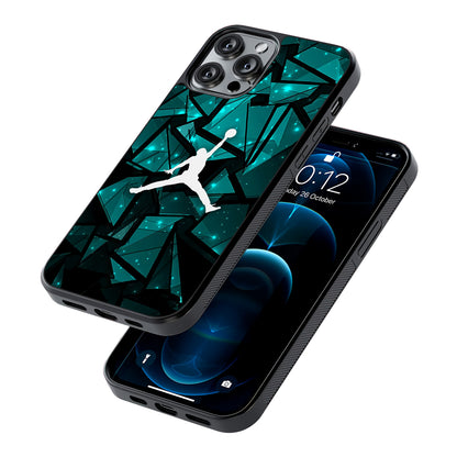 Air Jordan Shards of Crystal 2D Rubber Phone Case | Slim Protective Phone Case