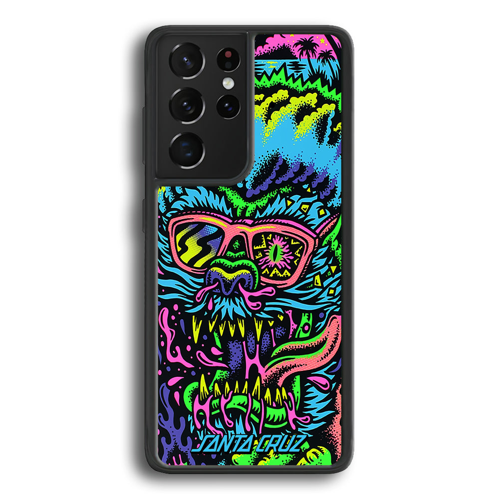 Santa Cruz Beast Rampage Samsung Galaxy S21 Ultra Case | Slim Rubber Case for Samsung Galaxy S21 Ultra