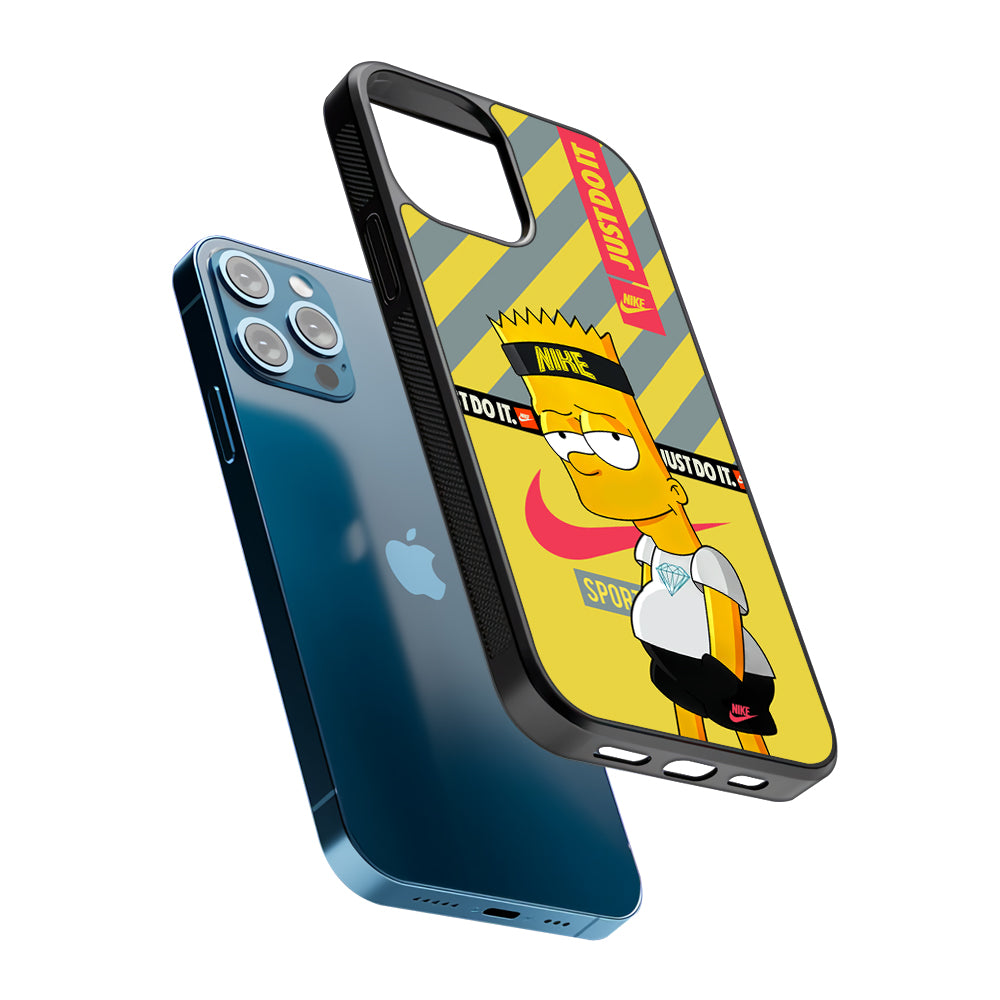 Nike Chill Bart 2D Rubber Phone Case | Slim Protective Phone Case