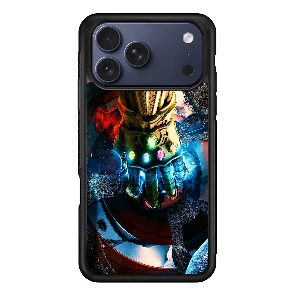 Avengers Infinity Thanos Gauntlet iPhone 17 Pro Max Case | Slim Protective Cover for iPhone 17 Pro Max