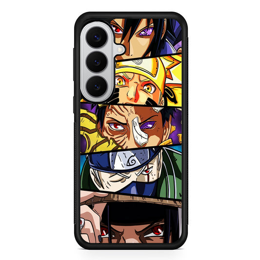 All Eyes Characters in Naruto Samsung Galaxy S26 Case | Protective Rubber Cover