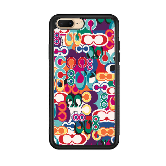 Coach Colorful iPhone 8 Plus Case | Slim Rubber Case for iPhone 8 Plus