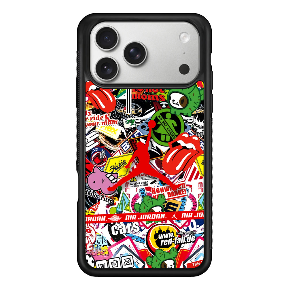 Air Jordan Mix Squad iPhone 17 Pro Case | Slim Protective Case for iPhone 17 Pro