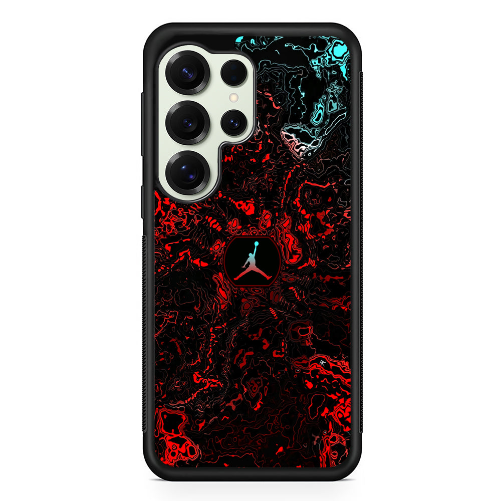 Air Jordan Mountain Contour Samsung Galaxy S25 Ultra Case | Durable Rubber Case for Samsung Galaxy S25 Ultra