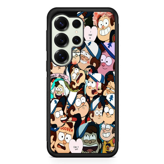 Dipper Gravity Falls Collection Samsung Galaxy S25 Ultra Case | Durable Rubber Case for Samsung Galaxy S25 Ultra