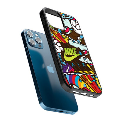 Nike Colorful Imagination 2D Rubber Phone Case | Slim Protective Phone Case