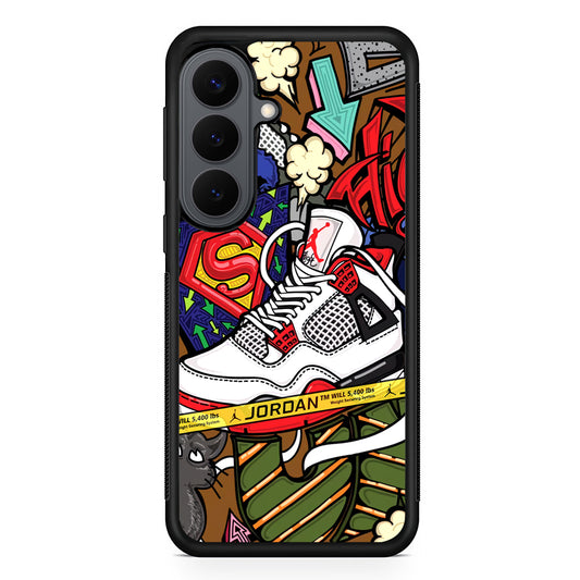 Air Jordan Doodle Board Samsung Galaxy S26 Plus Case | Durable Samsung Galaxy S26 Plus Cover