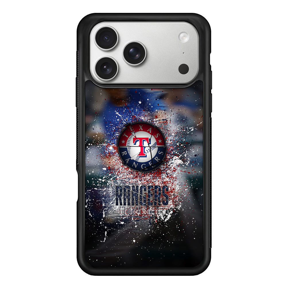 Texas Rangers Logo iPhone 17 Pro Case | Slim Rubber Case for iPhone 17 Pro