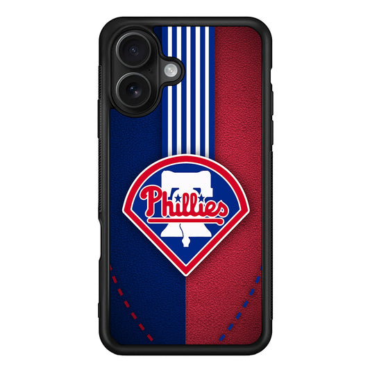 Philadelphia Phillies Logo iPhone 16 Case - Oxvistore