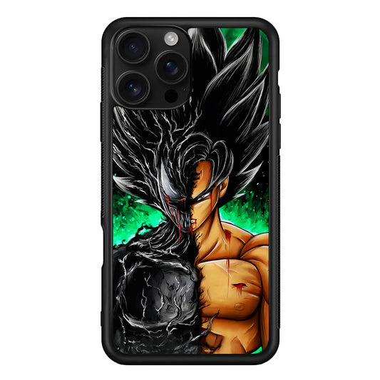 Venom X Goku Fusion iPhone 16 Pro Case | Durable Protective Case for iPhone 16 Pro