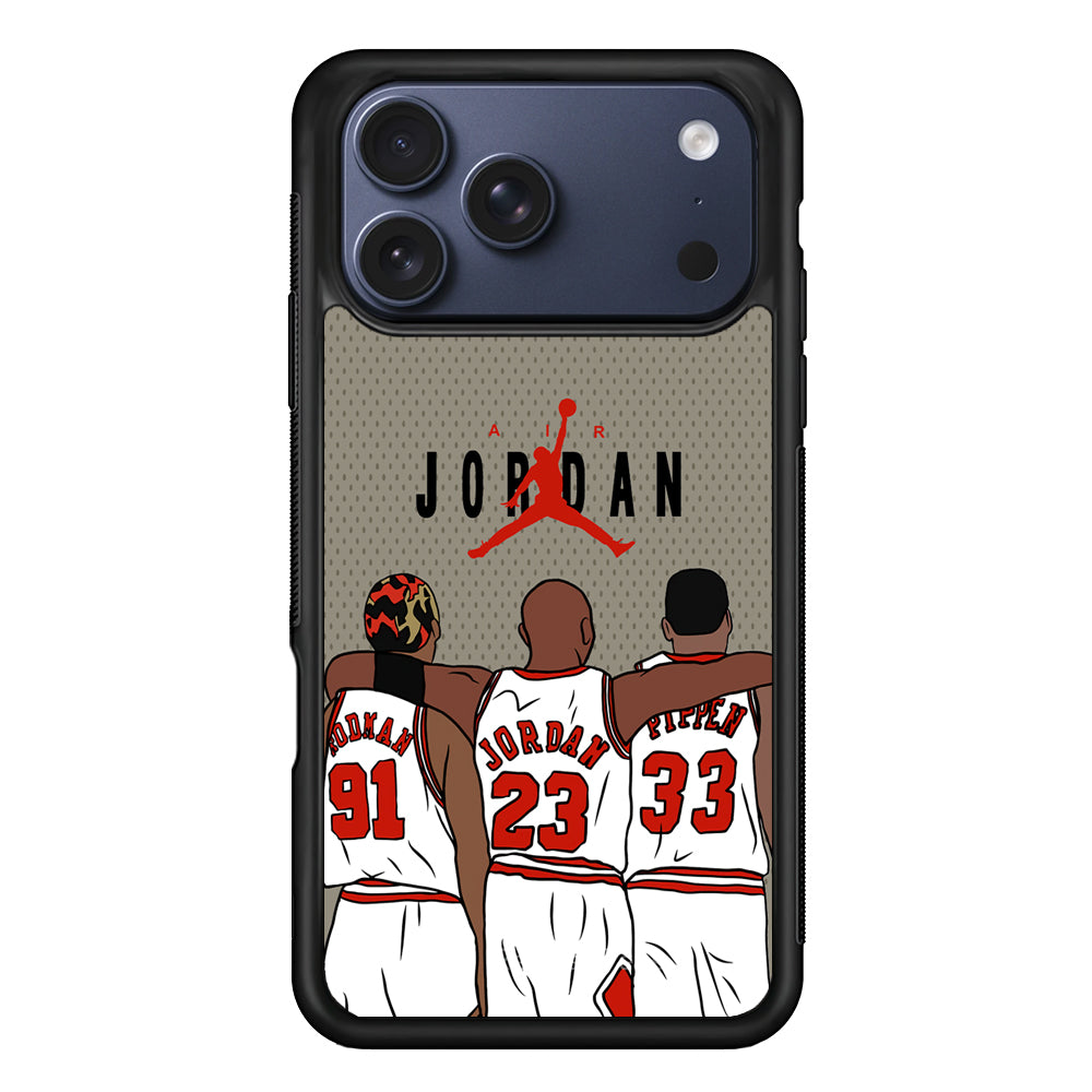 Air Jordan Story of Comrade iPhone 17 Pro Max Case | Durable Rubber Case for iPhone 17 Pro Max