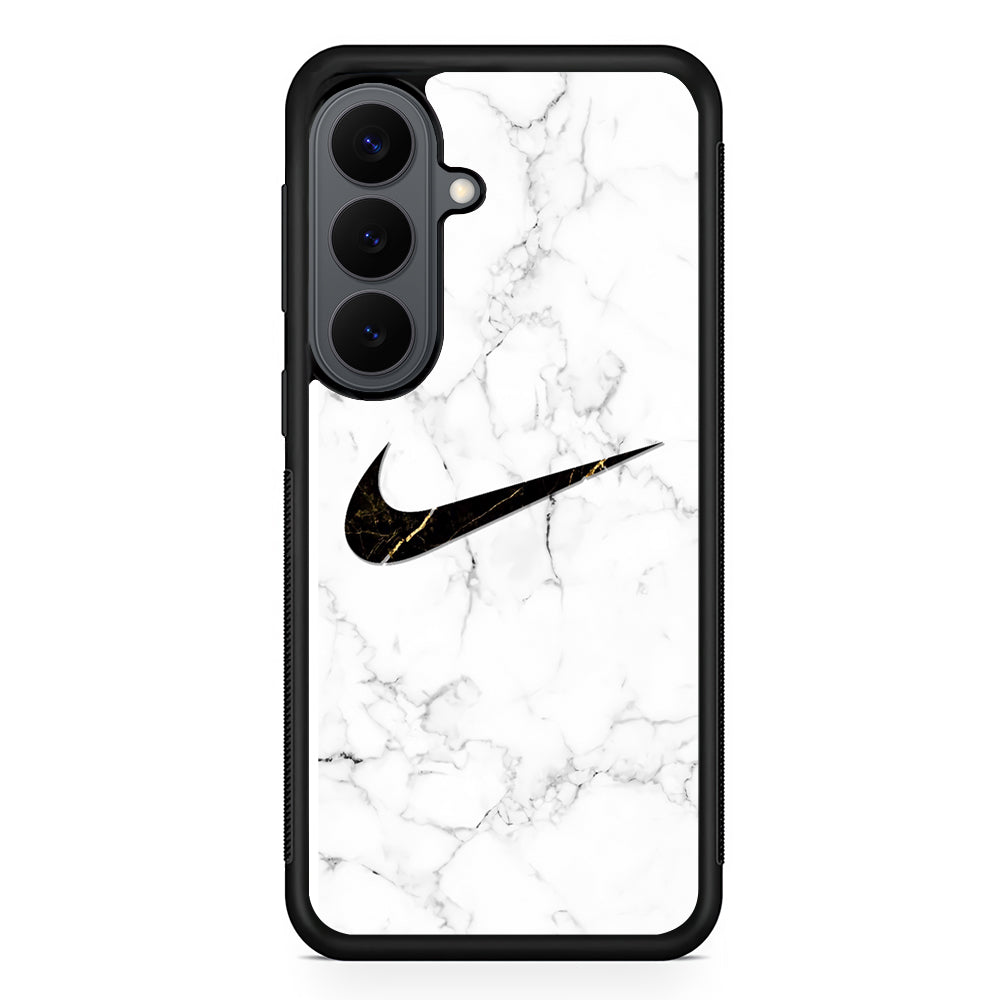 Nike Gold Line in Marble Samsung Galaxy S26 Plus Case | Durable Samsung Galaxy S26 Plus Cover