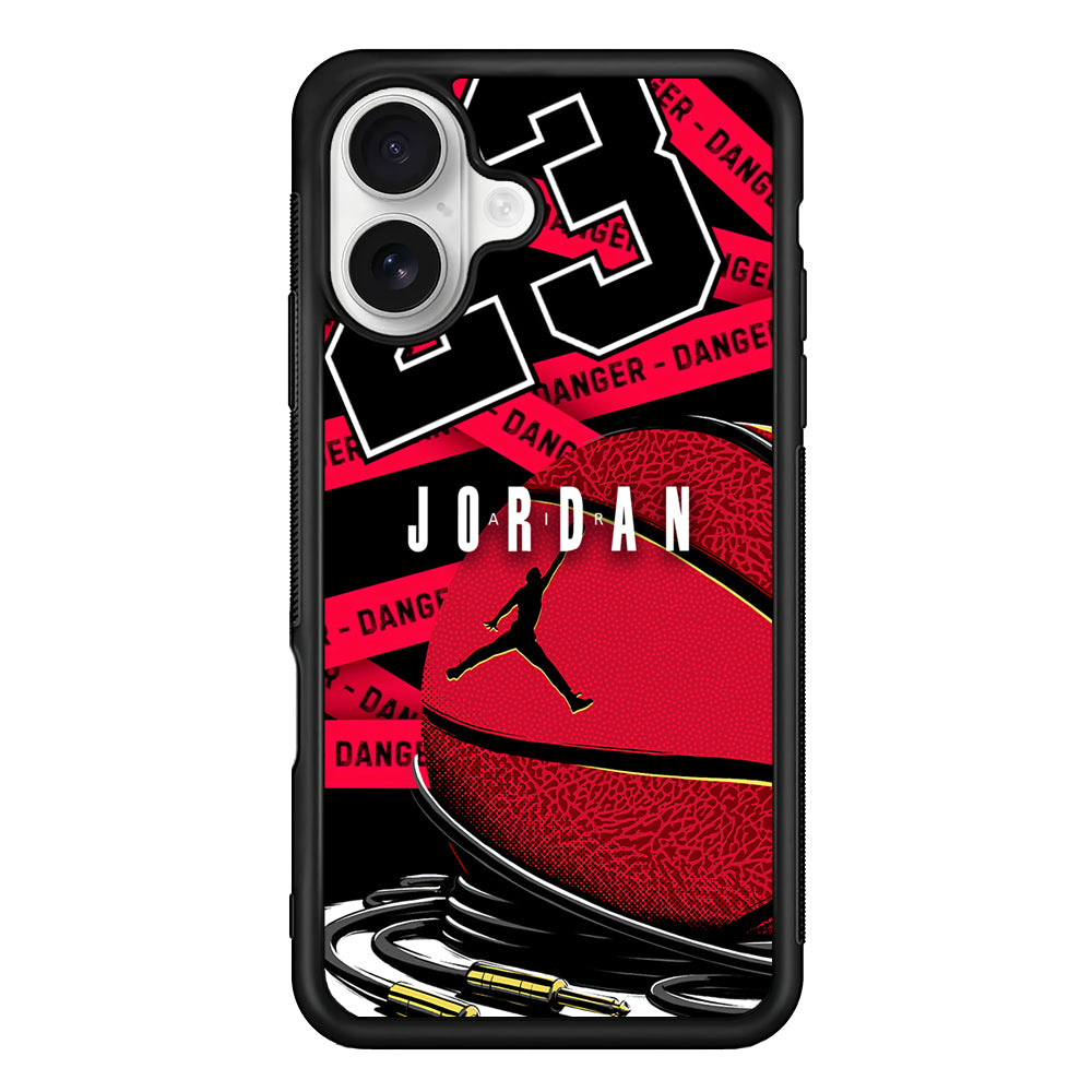 Air Jordan Hopefulness Ball iPhone 16 Plus Case – Slim Fit Protective Phone Case