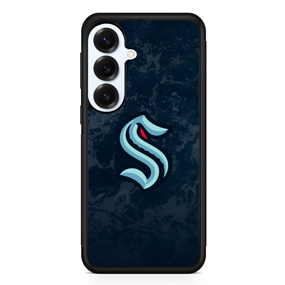 Seattle Kraken Logo Samsung Galaxy S25 Plus Case | Slim Rubber Cover for Samsung Galaxy S25 Plus