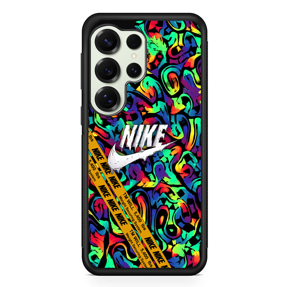 Nike Brushing The Canvas Samsung Galaxy S25 Ultra Case | Durable Rubber Case for Samsung Galaxy S25 Ultra