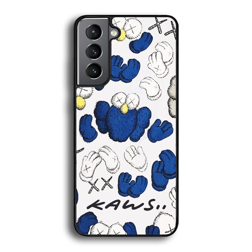 Kaws Hand Cheers Samsung Galaxy S22 Case | Slim Rubber Case for Samsung Galaxy S22