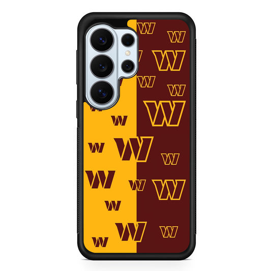 Washington Commanders Logo Pattern Samsung Galaxy S26 Ultra Case | Protective Phone Cover