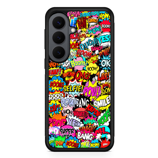 Comic Pop Art Collection Samsung Galaxy S26 Plus Case | Slim Rubber Case for Samsung Galaxy S26 Plus