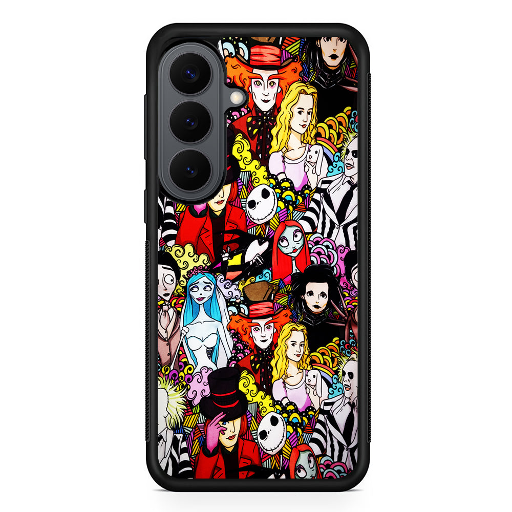 Alice in Wonderland Art Samsung Galaxy S26 Plus Case | Slim Rubber Case for Samsung Galaxy S26 Plus