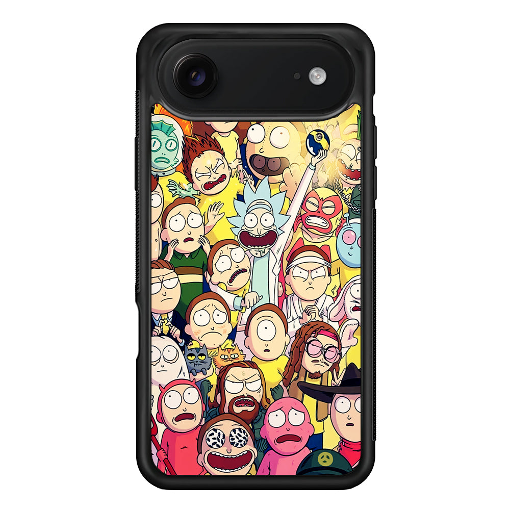 Rick and Morty Aesthetic Cartoon iPhone 17 Air Case | Protective Case for iPhone 17 Air