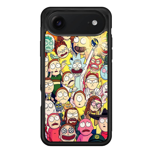 Rick and Morty Aesthetic Cartoon iPhone 17 Air Case | Protective Case for iPhone 17 Air